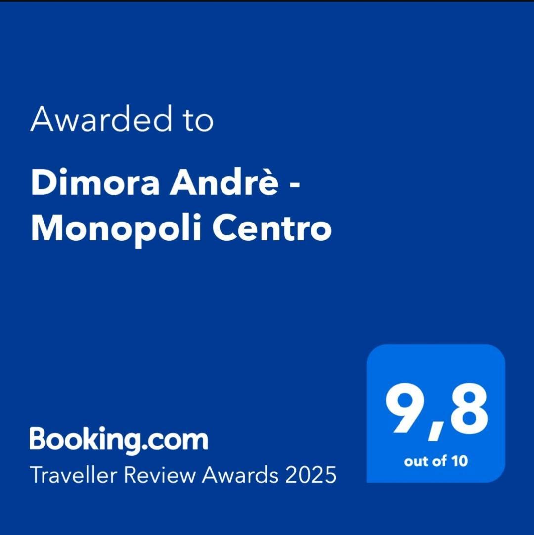 Apartament Dimora Andre - Monopoli Centro Zewnętrze zdjęcie